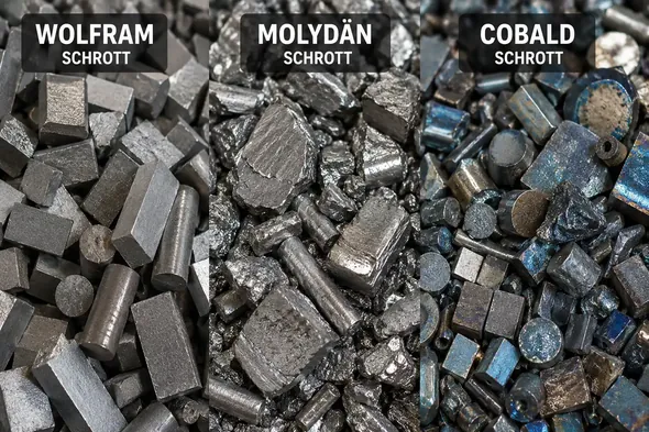 Wolfram Molybdän Cobalt Stellite Refraktärmetalle Ankauf
